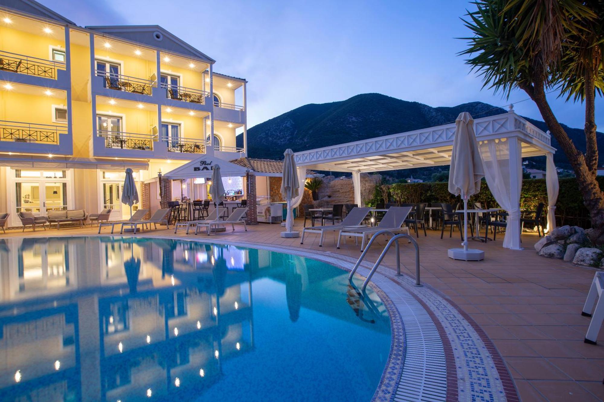 Lefko Hotel & Apartments Nydri  Luaran gambar